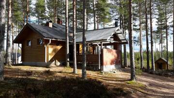 Фото номера Шале Шале Ahmalammen mökkikylä г. Kauhajoki 11